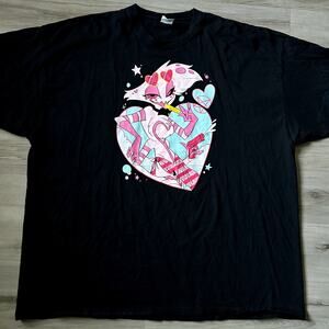 Hazbin Hotel LTD Print Angel Dust's Sexy Summer Shirt by GasuGuma Sz 4XL 08/4/21